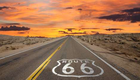 Legendinis 66-asis kelias, Kalifornija, JAV