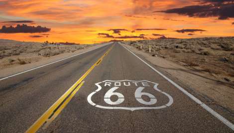 Legendinis 66-asis kelias, Kalifornija, JAV