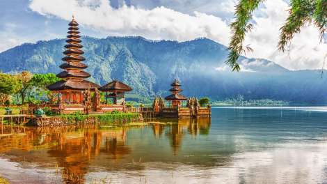 Balio sala, Ulun Danu šventykla